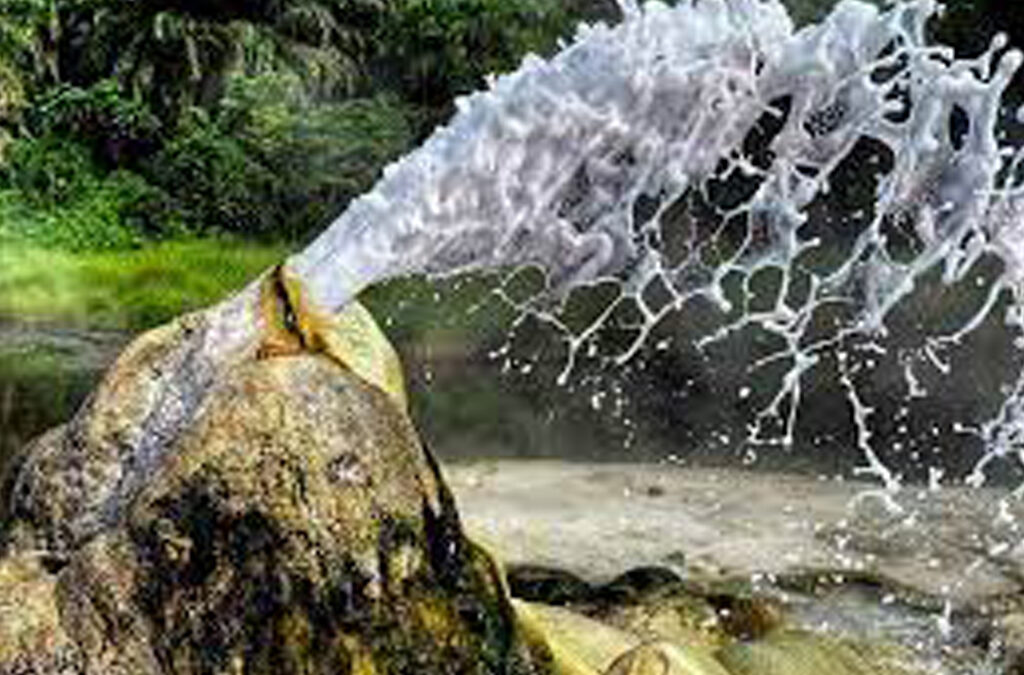 The Male and Female Hot springs in Uganda
