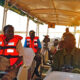 Cruising the Nile Delta in Murchison Falls National Park