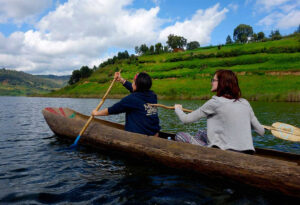 Canoe Rides on Lake Bunyonyi