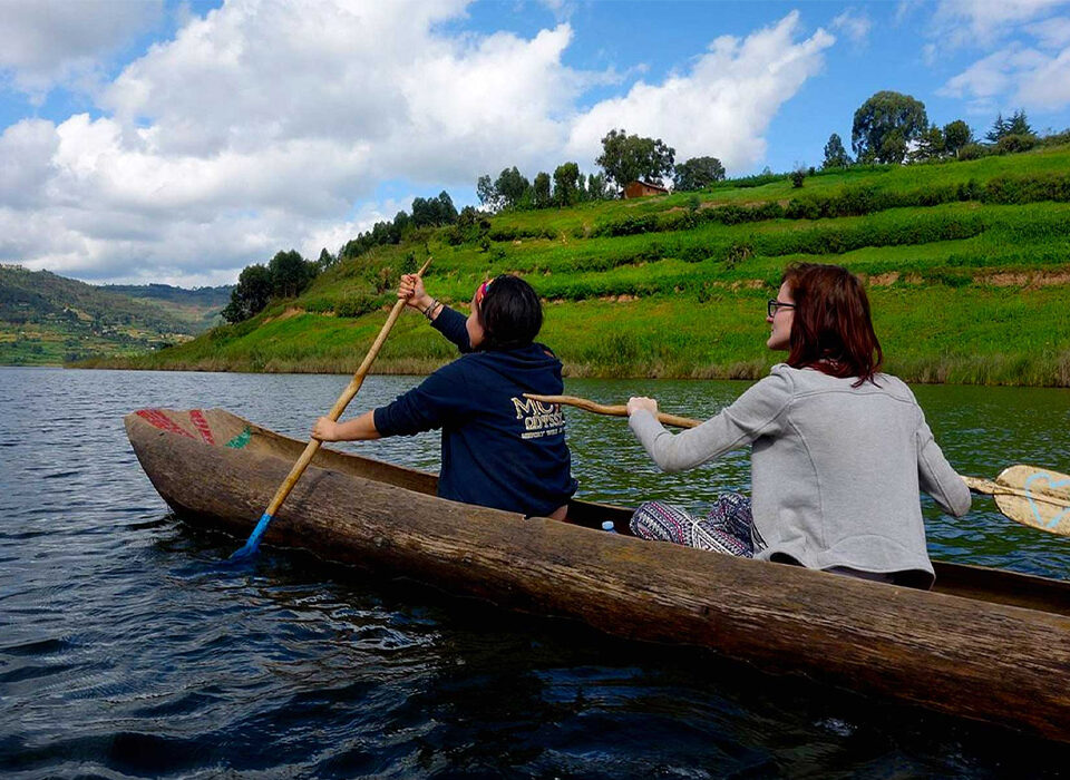 Canoe Rides on Lake Bunyonyi