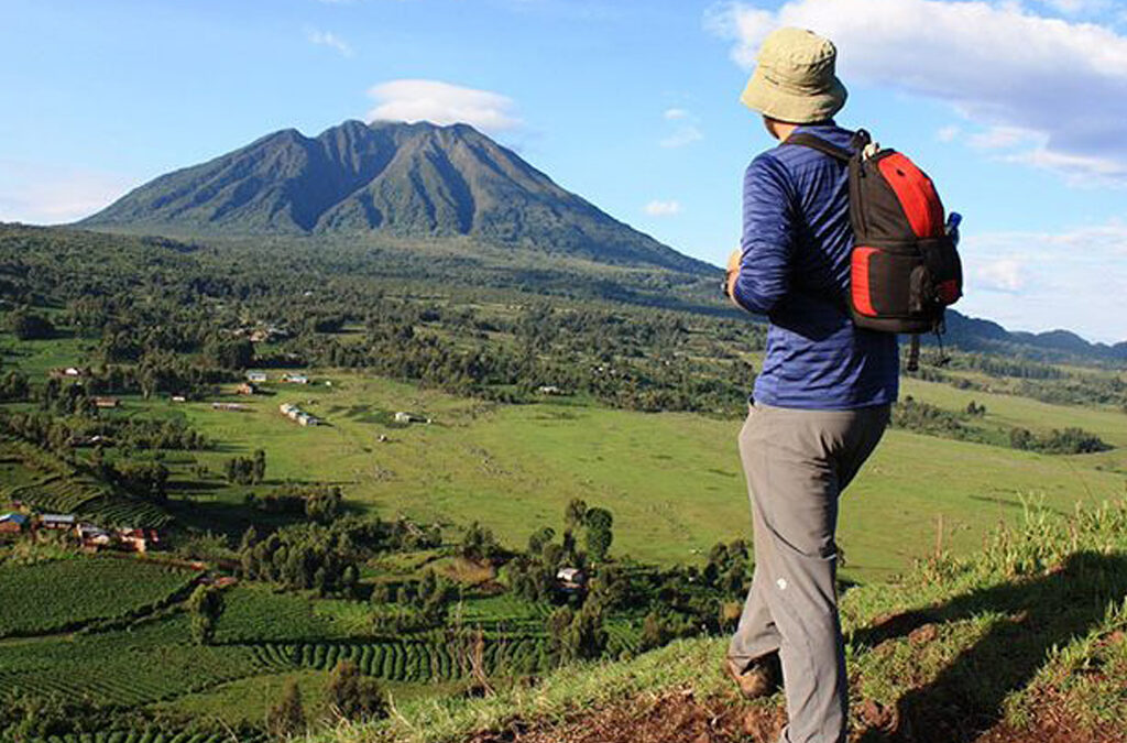 Hiking Mount Muhabura