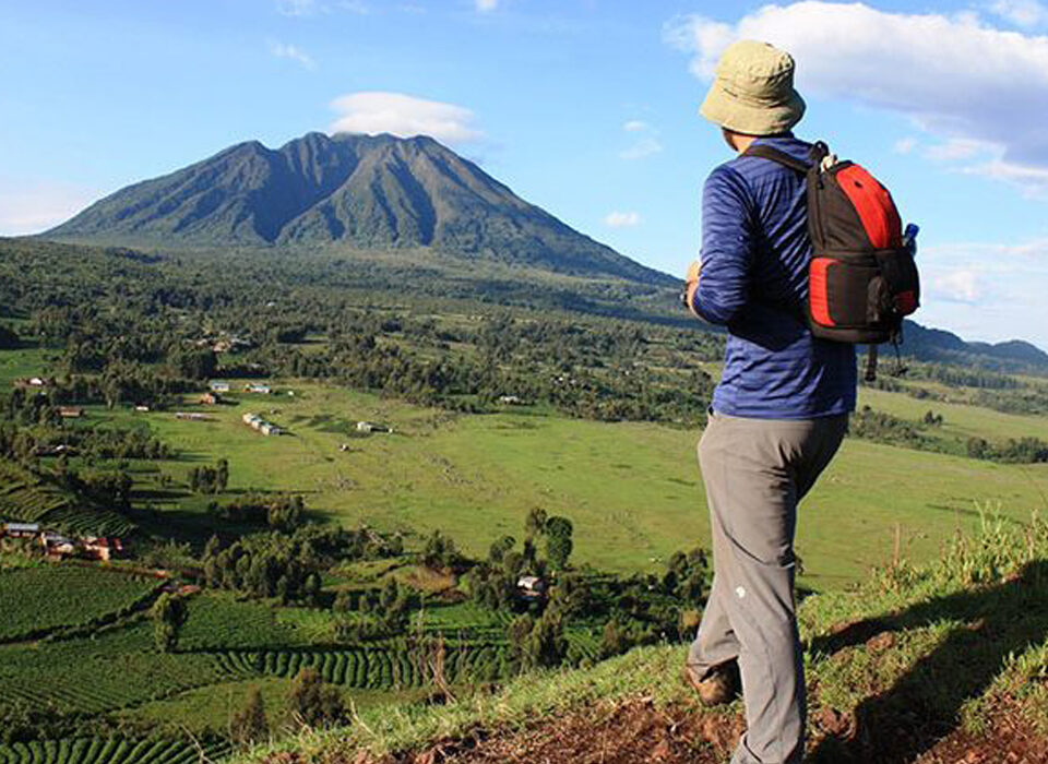 Hiking Mount Muhabura