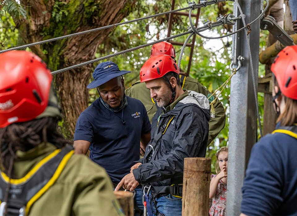 Zip Lining in Nyungwe Forest National Park