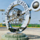 Equator Line at Queen Elizabeth National Park, Uganda