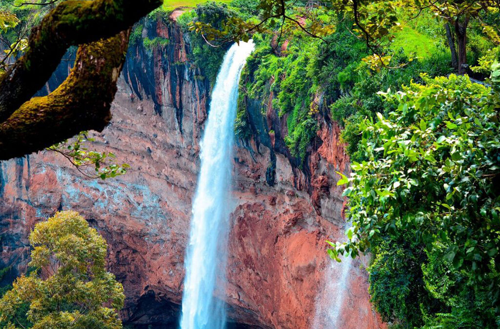 Visiting Sipi Falls in Uganda