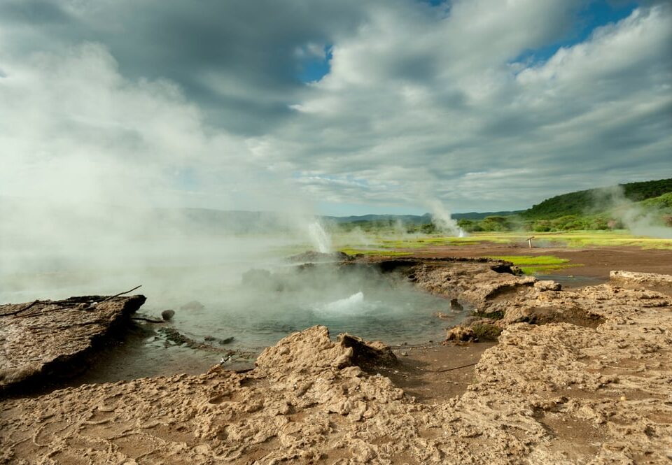 Are there geothermal hot springs in Kenya?