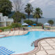 Are there lakeside resorts on Lake Kivu?