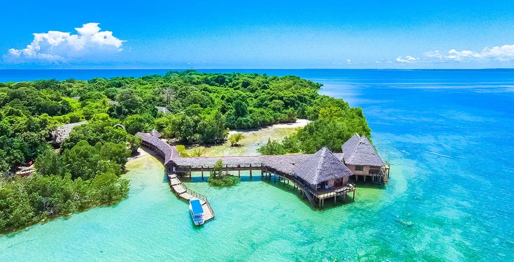 Are there private island resorts in Kenya?