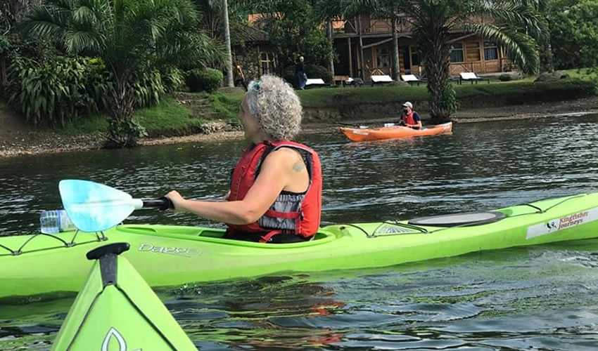 Can I go kayaking on Lake Kivu?