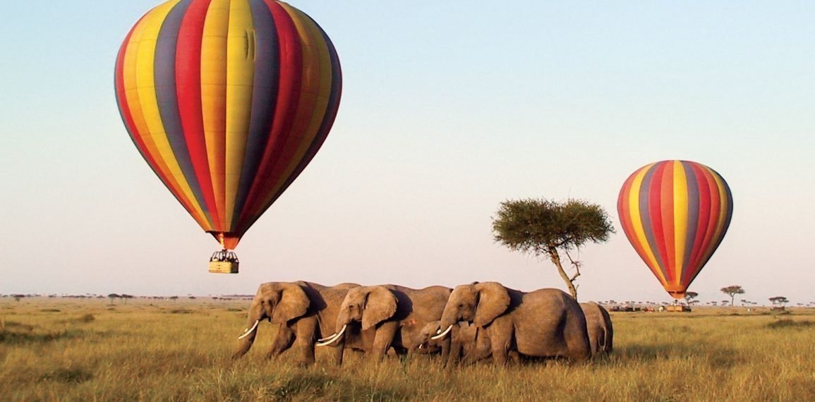 Can I take a hot air balloon ride over Amboseli?