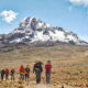 How hard is the Mount Kenya climb compared to Kilimanjaro?