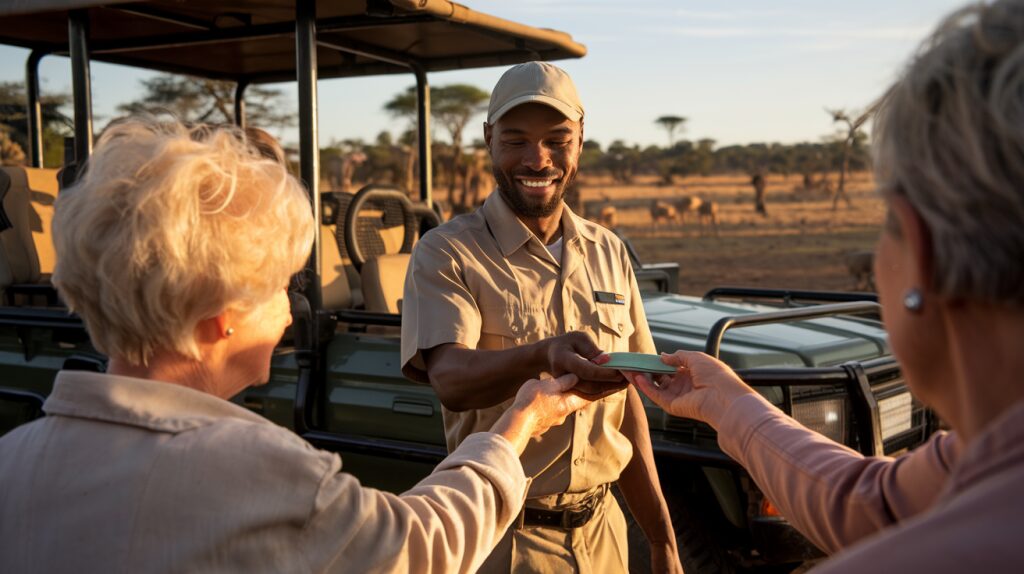How much should I tip safari guides?