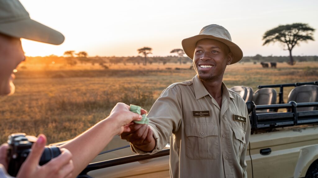 How much should I tip safari guides?