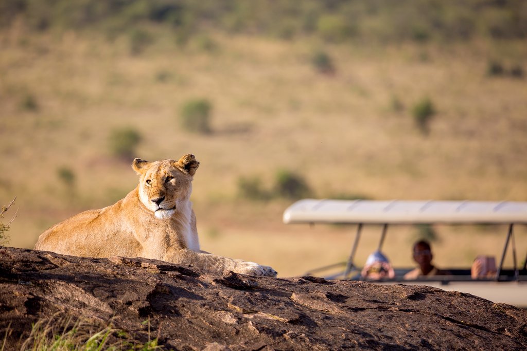 Is April a good month for safari in Kenya?