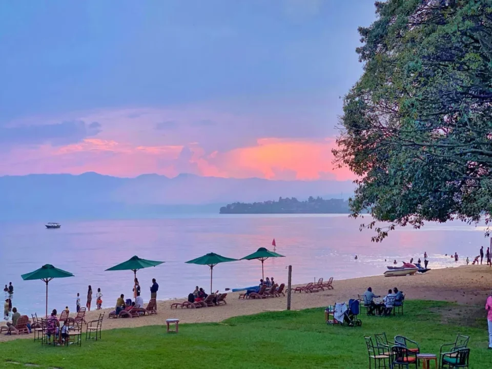Is Lake Kivu good for swimming?