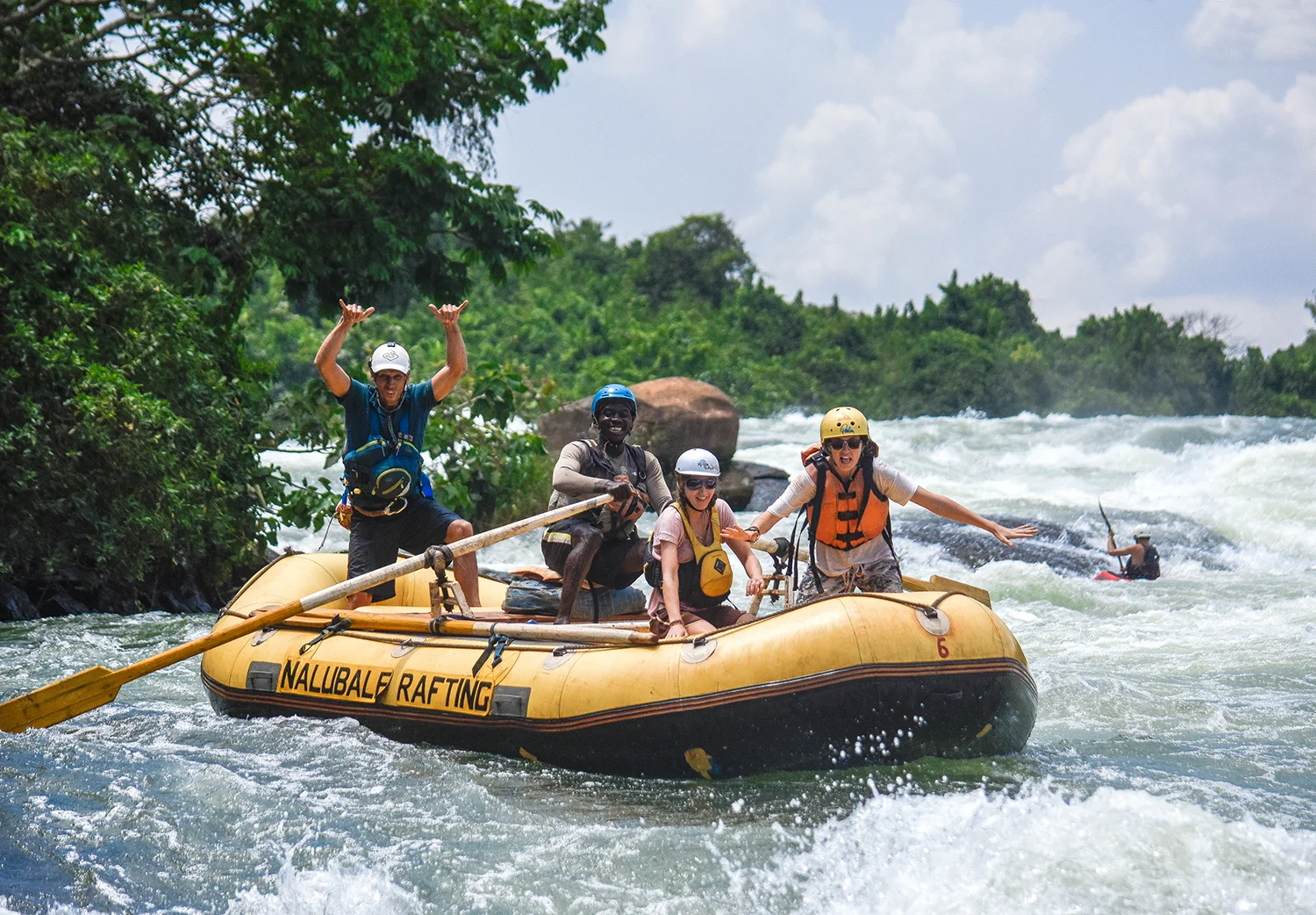 Uganda Adventure Tours: White Water Rafting