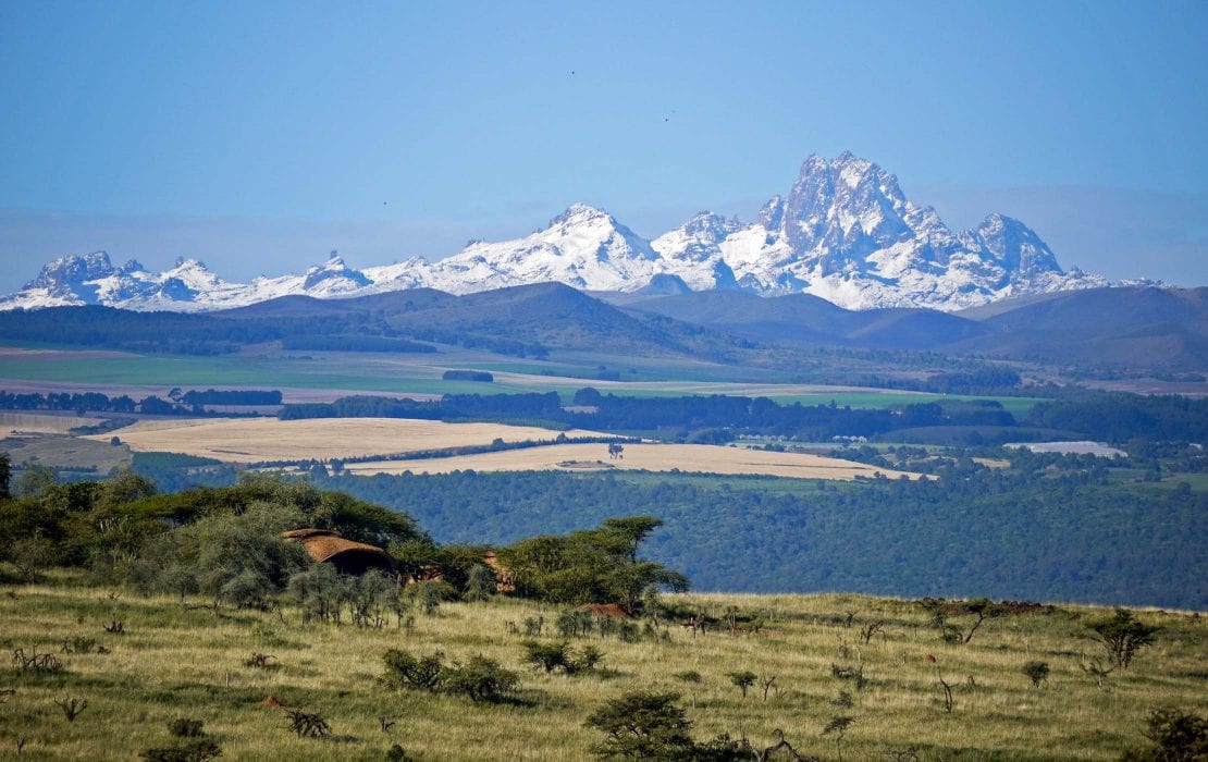 What’s the best view of Mount Kenya?