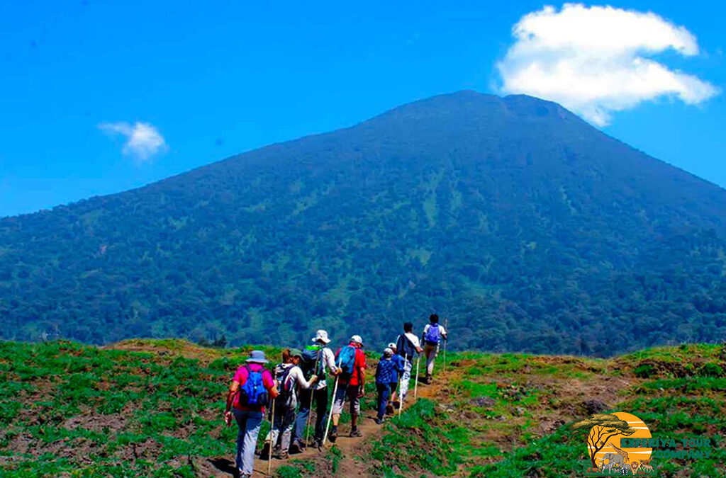 Hiking Mount Karisimbi in Rwanda