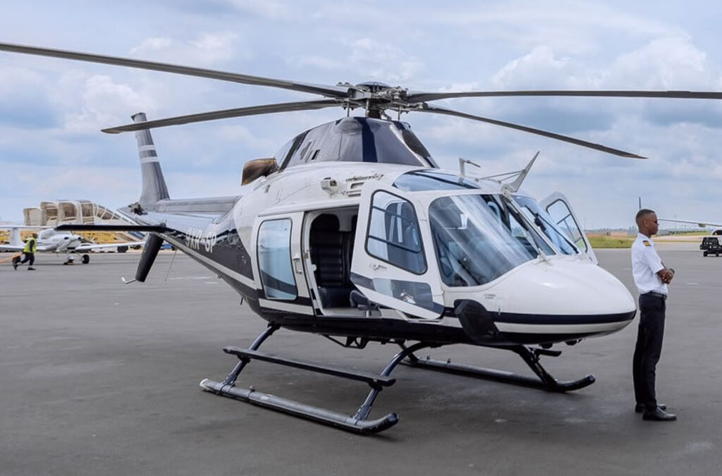 Helicopter Transfers from Kigali to Akagera National Park