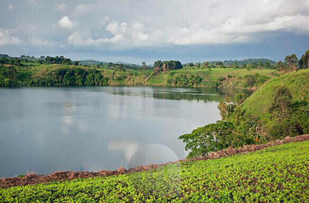 Lake Nyabikere Crater Lake in Uganda