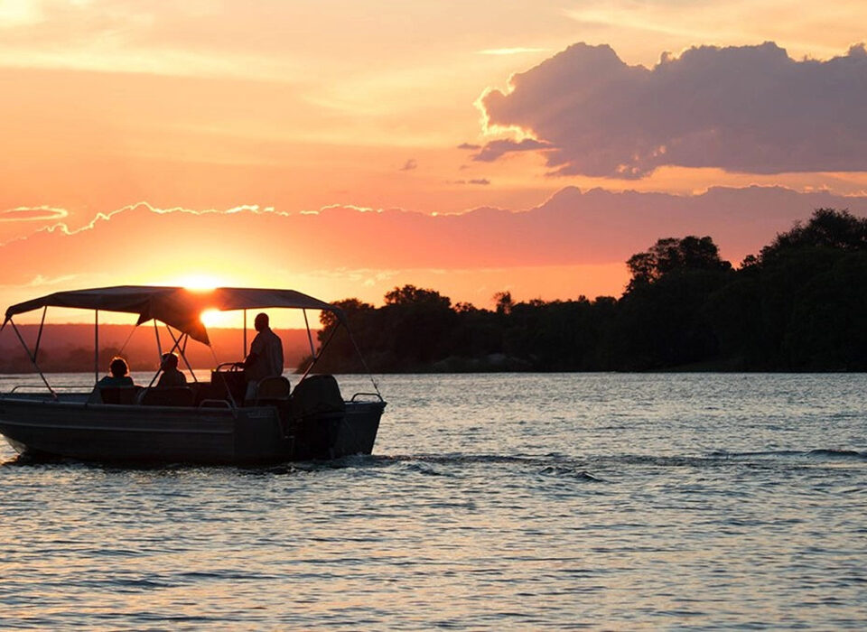 Sunset boat safaris Uganda