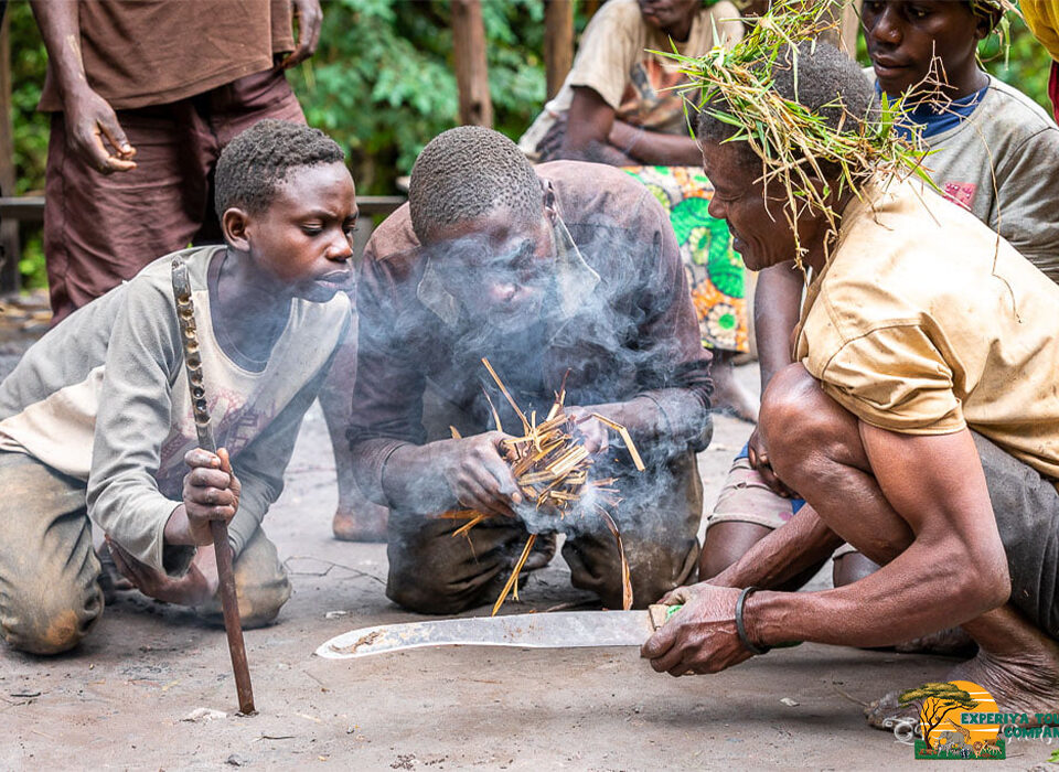Filming the Batwa Pygmies in Uganda