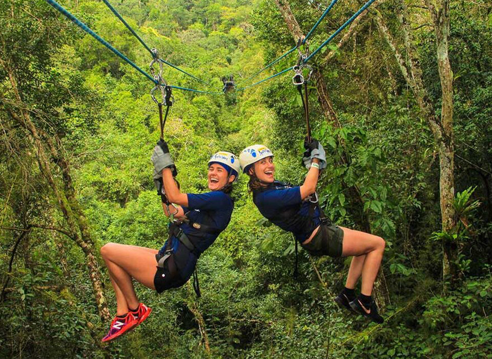Zip Lining Adventures in Uganda