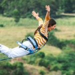 Bungee Jumping on the Nile River