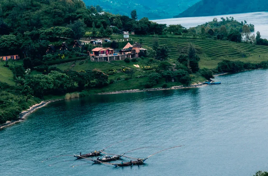 A Hike on Napoleon Island in Lake Kivu, Karongi