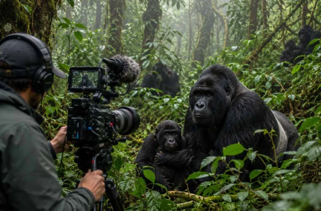 Gorilla Filming in Bwindi Impenetrable National Park