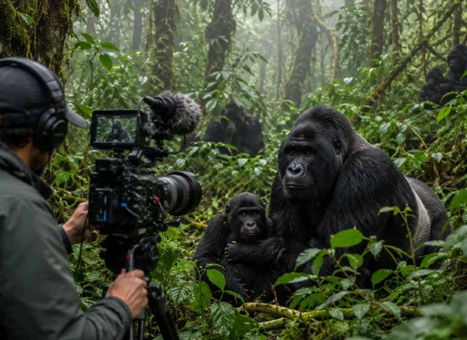 Gorilla Filming in Bwindi Impenetrable National Park