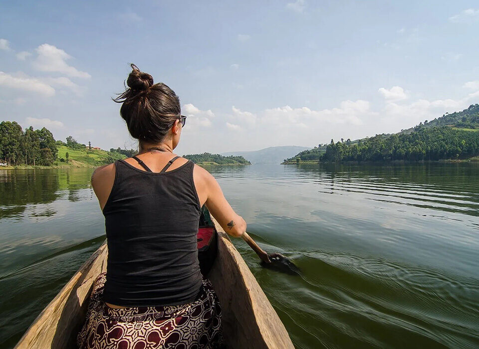 Exploring Lake Bunyonyi Uganda